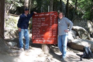 [Jer and Odie at the end of the hike]